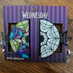 Wednesday Bestie Claw clips NWT